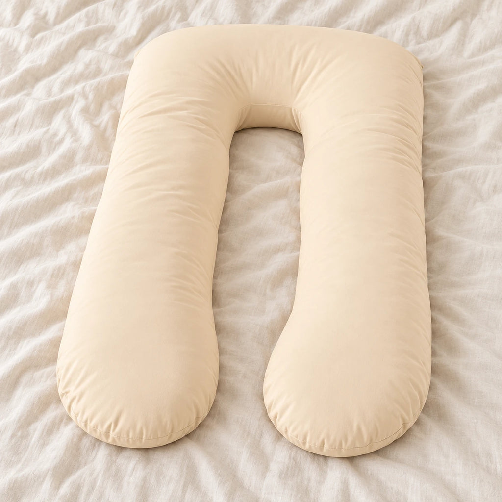 Detachable U-Shaped Pregnancy Pillow — Beige — product detail