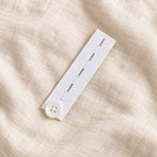 Tots & Moms button waistband extender — White — one representative piece