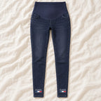 Tots & Moms maternity jeans — Indigo — Paris, product view
