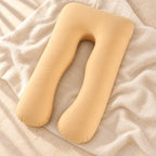 Full-Body Pregnancy Pillow — 130 × 70 cm, H, product on cream linen