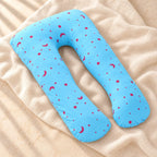 Full-Body Pregnancy Pillow — 130 × 70 cm, M, product on cream linen