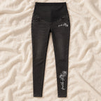 Tots & Moms maternity jeans — Black — Faith & Roses, product view