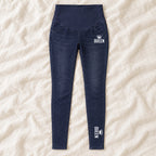 Tots & Moms maternity jeans — Indigo — Queen, product view