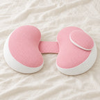 Compact Double-Wedge Maternity Support Pillow — Pink — product detail