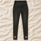 Tots & Moms maternity jeans — Black — Crown, product view