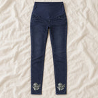 Tots & Moms maternity jeans — Indigo — Cherub, product view