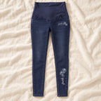 Tots & Moms maternity jeans — Indigo — Faith & Roses, product view