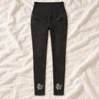 Tots & Moms maternity jeans — Black — Cherub, product view
