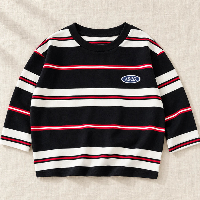 The Color Stripe Long-Sleeve Top