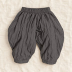 The Broad Stripe Knit Separates — Gray Trousers — studio product photograph