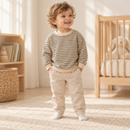 A child wearing The Everyday Kids Sweatshirt