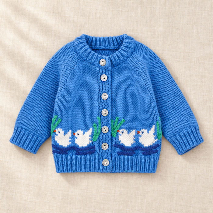 The Little Duck Knit Cardigan