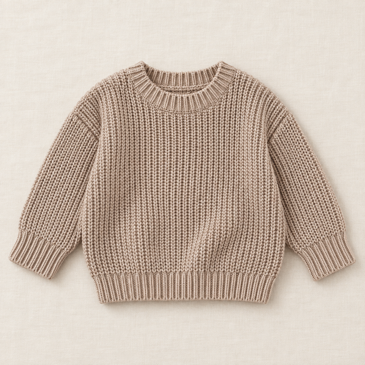 Everyday Chunky Knit Sweater — front view