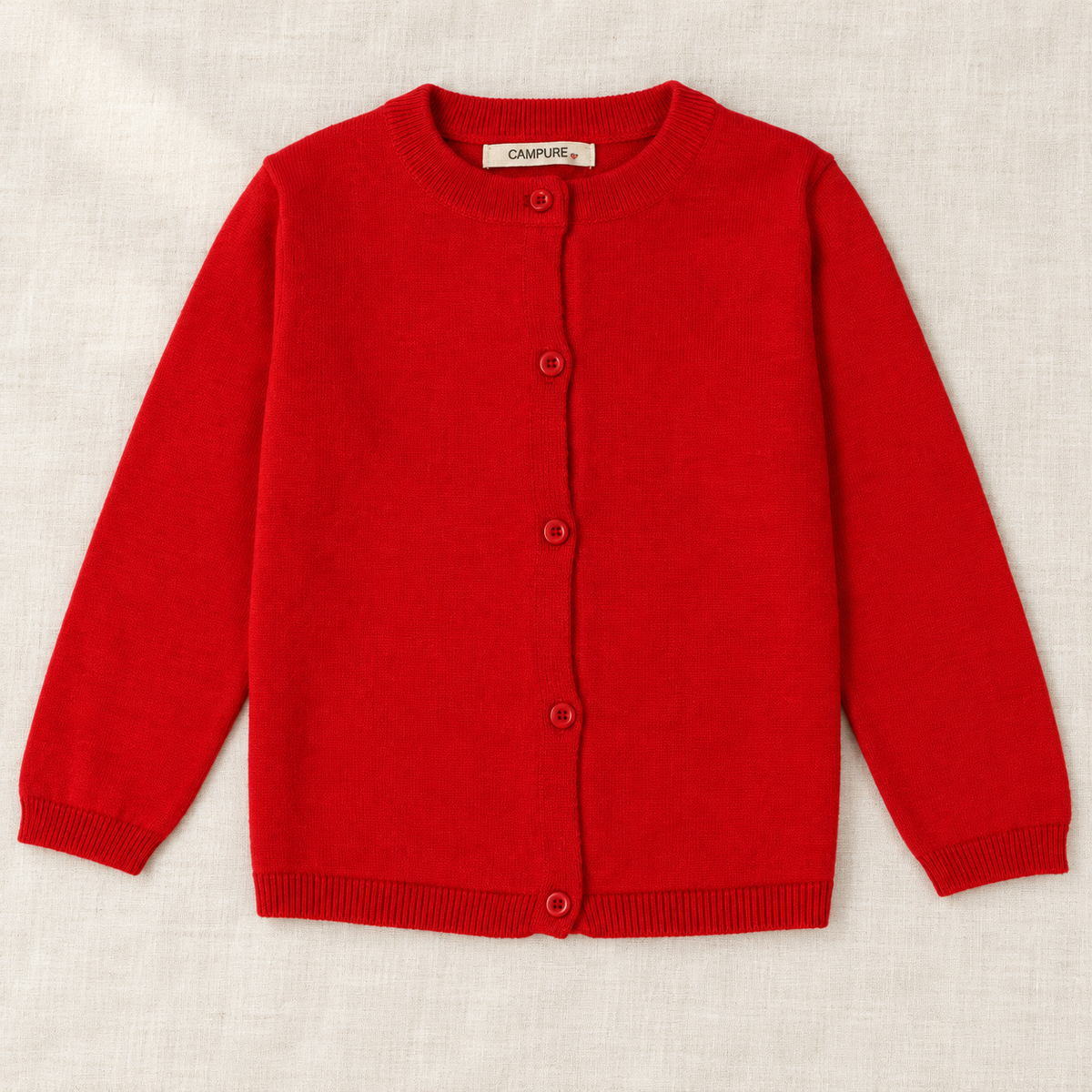 Everyday Fine Knit Cardigan — front view