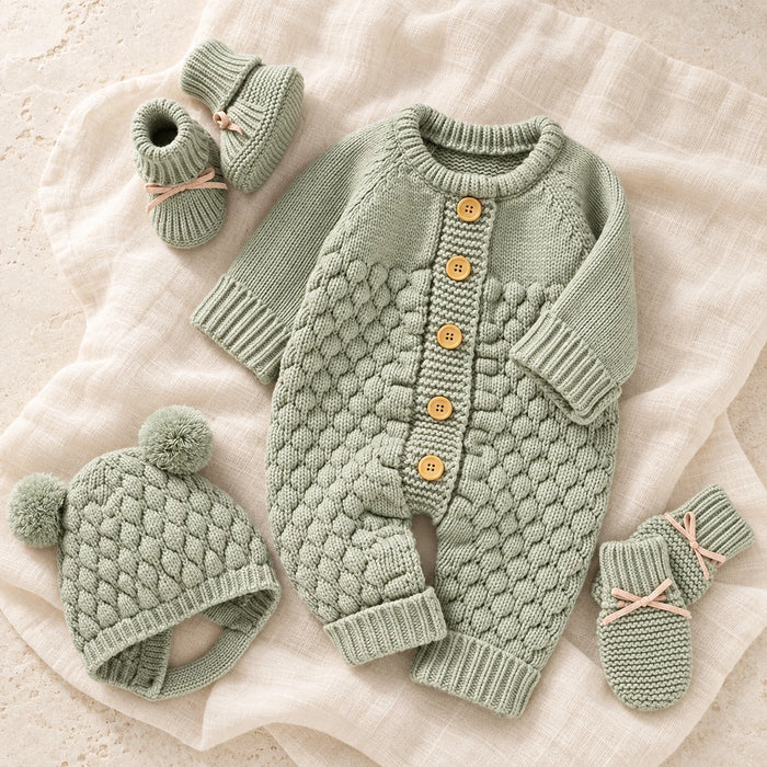 The Newborn Knit Wardrobe