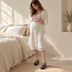 Double-Layer Maternity Pencil Skirt, 1, worn by an adult model